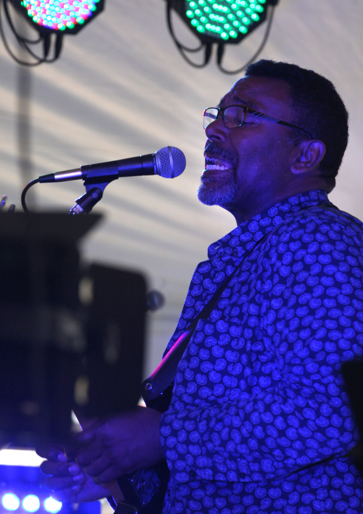 Christ Shepherd performs with Kingdom Brothers